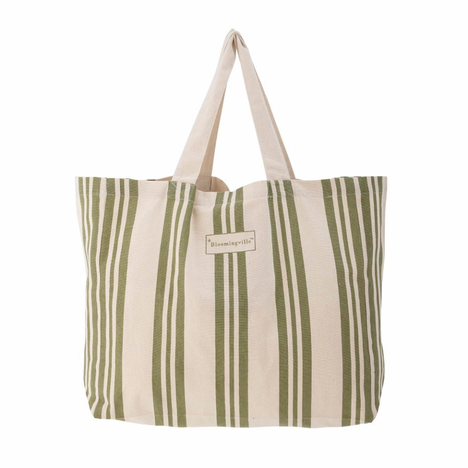 Trina Shopping Bag, bomull - Grønn
