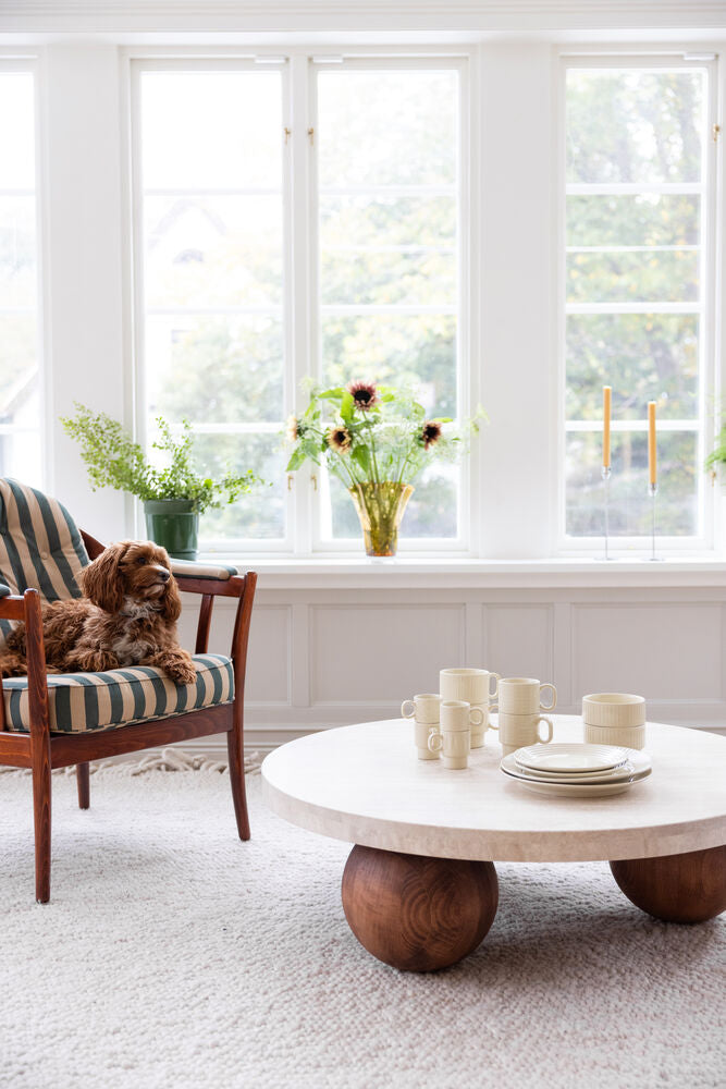 Coffee & More tallerken Ø27,5 - Beige