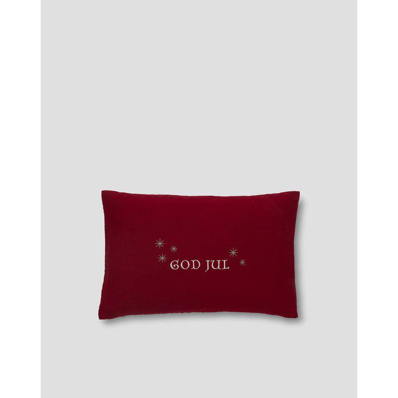 Christmas putetrekk 30x50cm - Rød