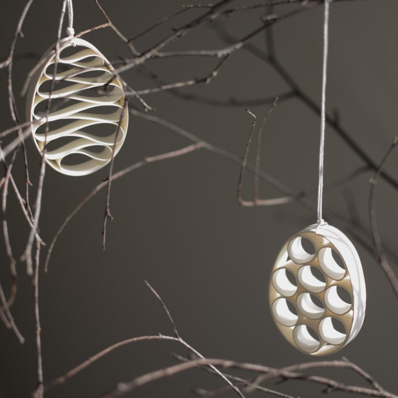 Paper Egg påskepynt - Circle