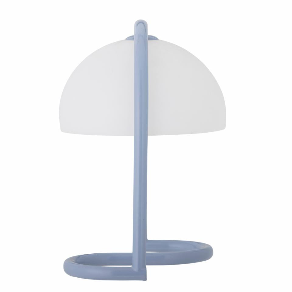 Favour bordlampe fra Bloomingville H29,5cm - Lys blå