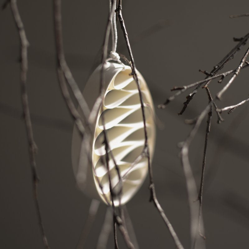 Paper Egg påskepynt - Wave