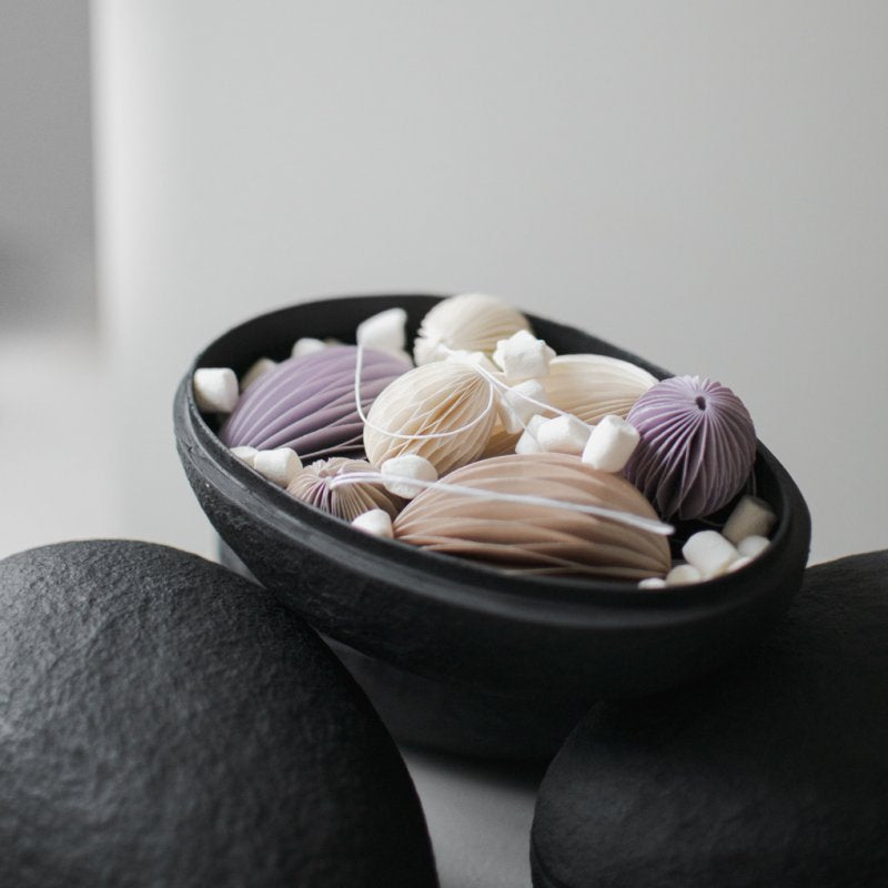 Ovoid påskepynt Small - Sand