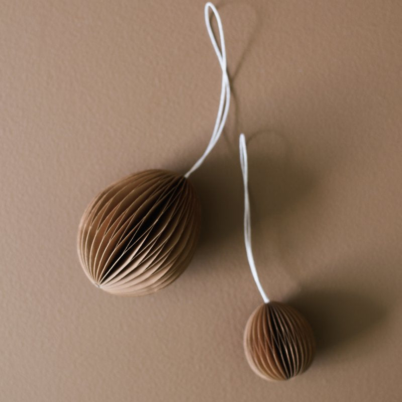 Ovoid påskepynt Large - Terracotta