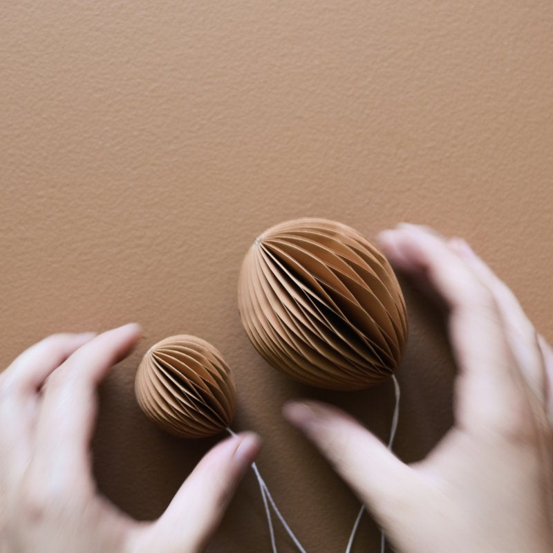 Ovoid påskepynt Small - Terracotta