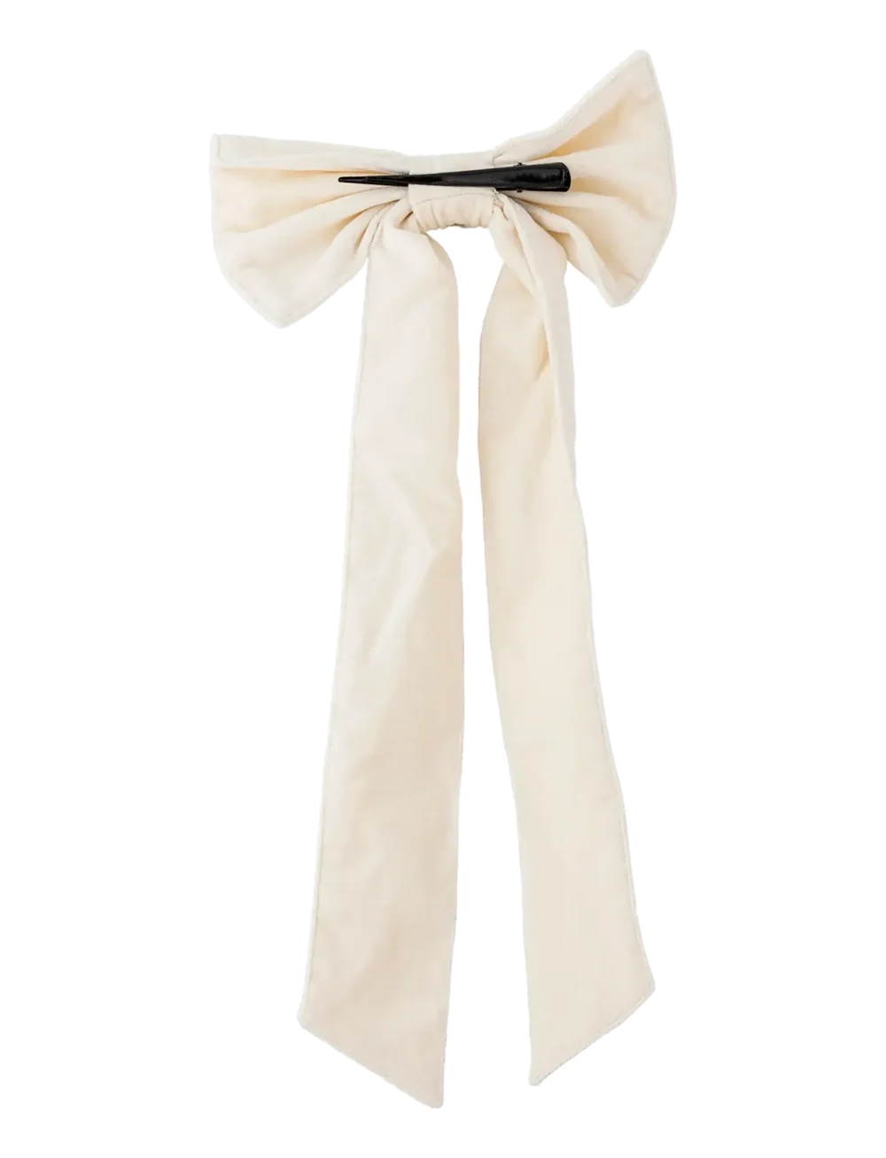 Ruby dekorativ sløyfe - Hvit velur