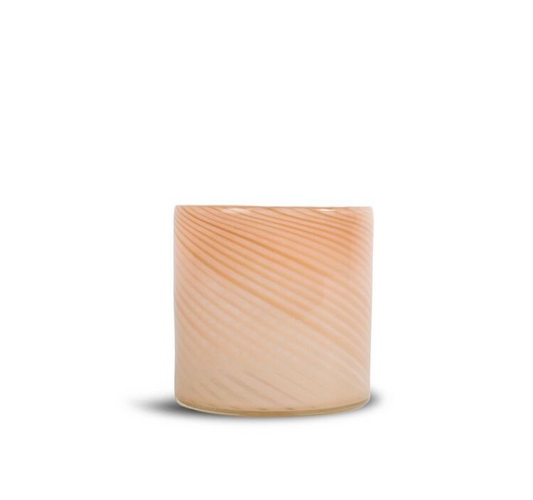 Telysholder/lysestake, Calore line XS - Rosa/Beige - ByOn