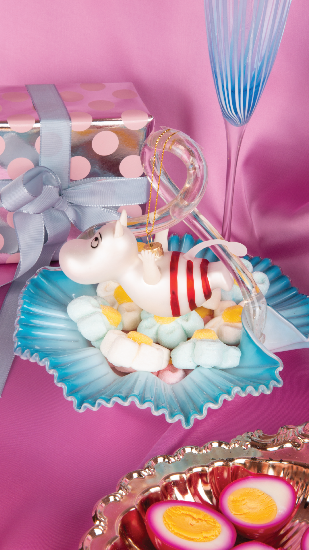 Stupende Mummitroll Julekule - Moomin By Heim Studio