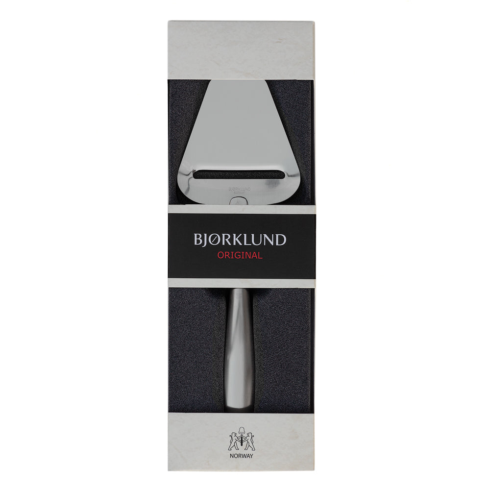 Kvitfjell ostehøvel universal Stål m/eske