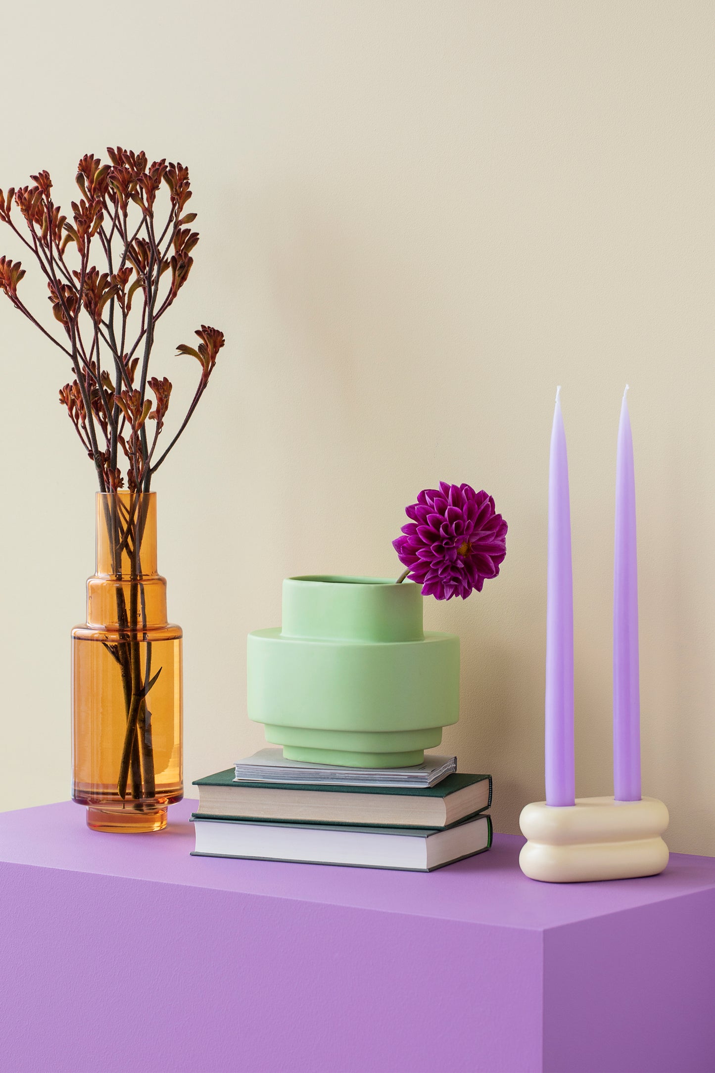 Layer vase 01 - Ravfarget H30,5cm