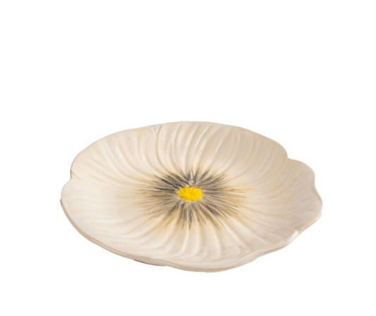 Asjett Poppy, Gul-Beige Ø20,5