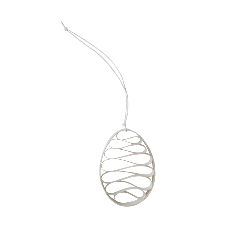 Paper Egg påskepynt - Wave