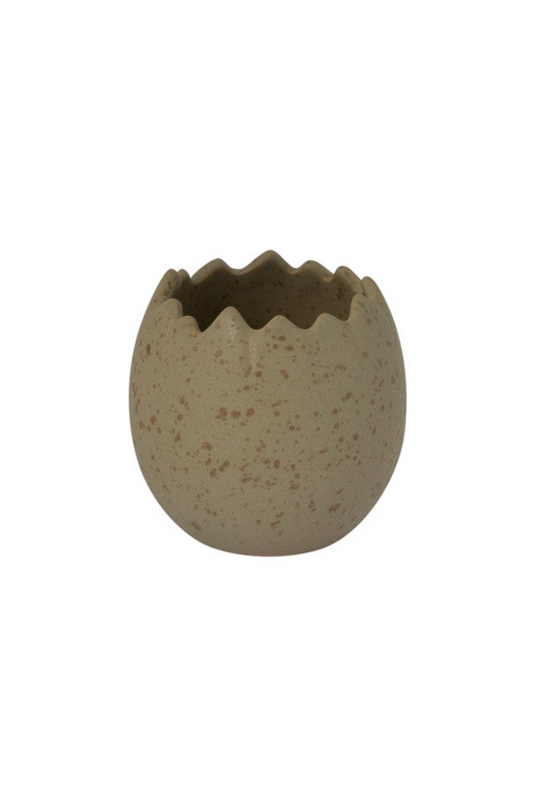 Lyckeby - Håndlaget liten Skål, Mosegrønn egg