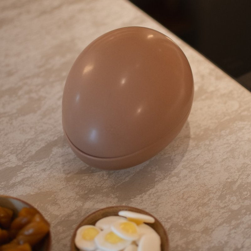 Nest - Påskeegg i keramikk - Nougat