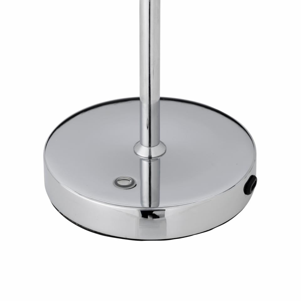 Lianna portable Lamp, bordlampe i Sølv H28cm