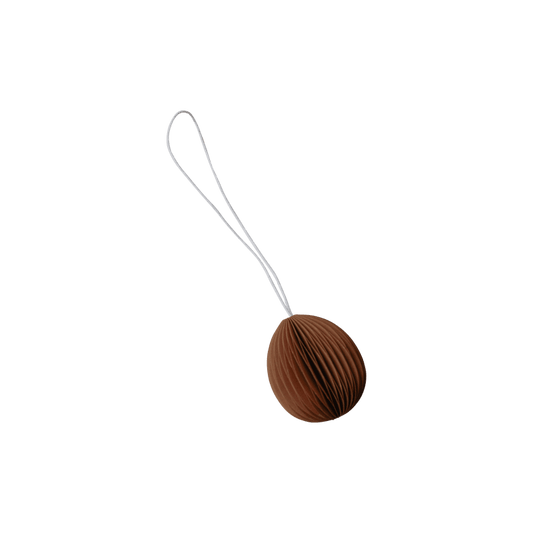 Ovoid påskepynt Small - Terracotta