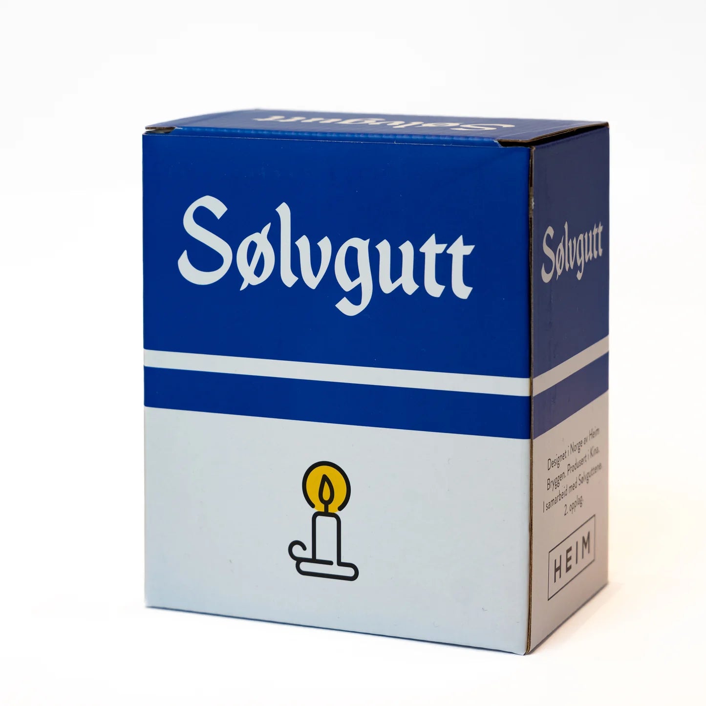 Sølvgutt julekule - By Heim Studio
