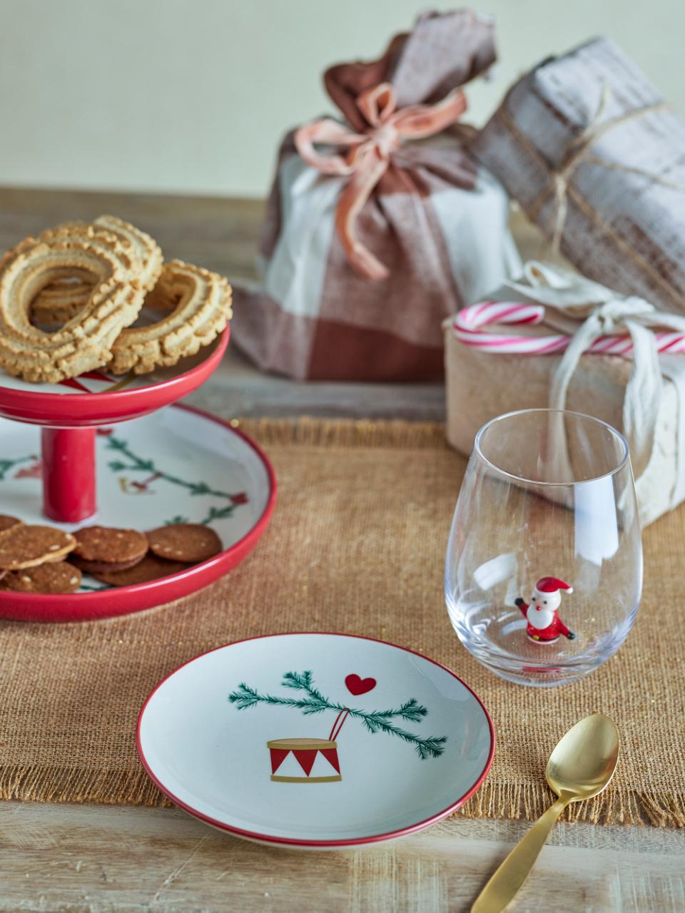 Yule asjett 2pk. Ø16 - Natur