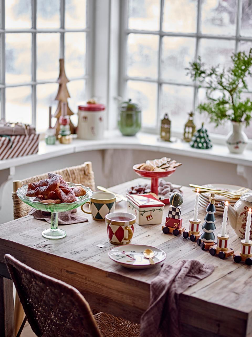 Yule asjett 2pk. Ø16 - Natur