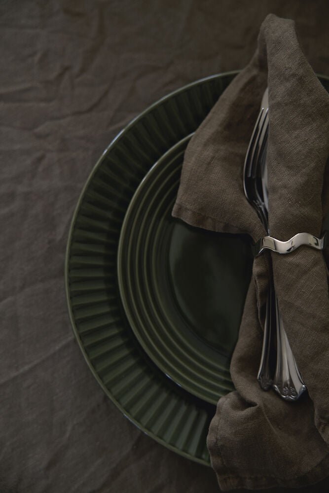 Anna serviettringer 4-pk - Sølv