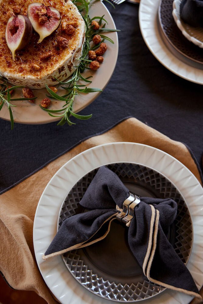 Anna serviettringer 4-pk - Sølv