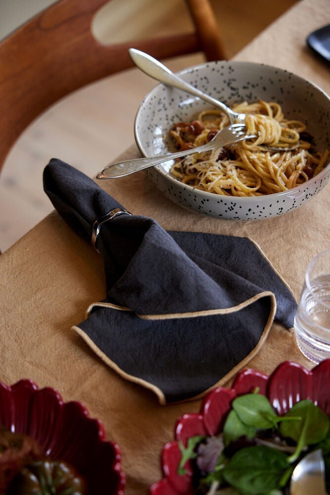 Anna serviettringer 4-pk - Sølv