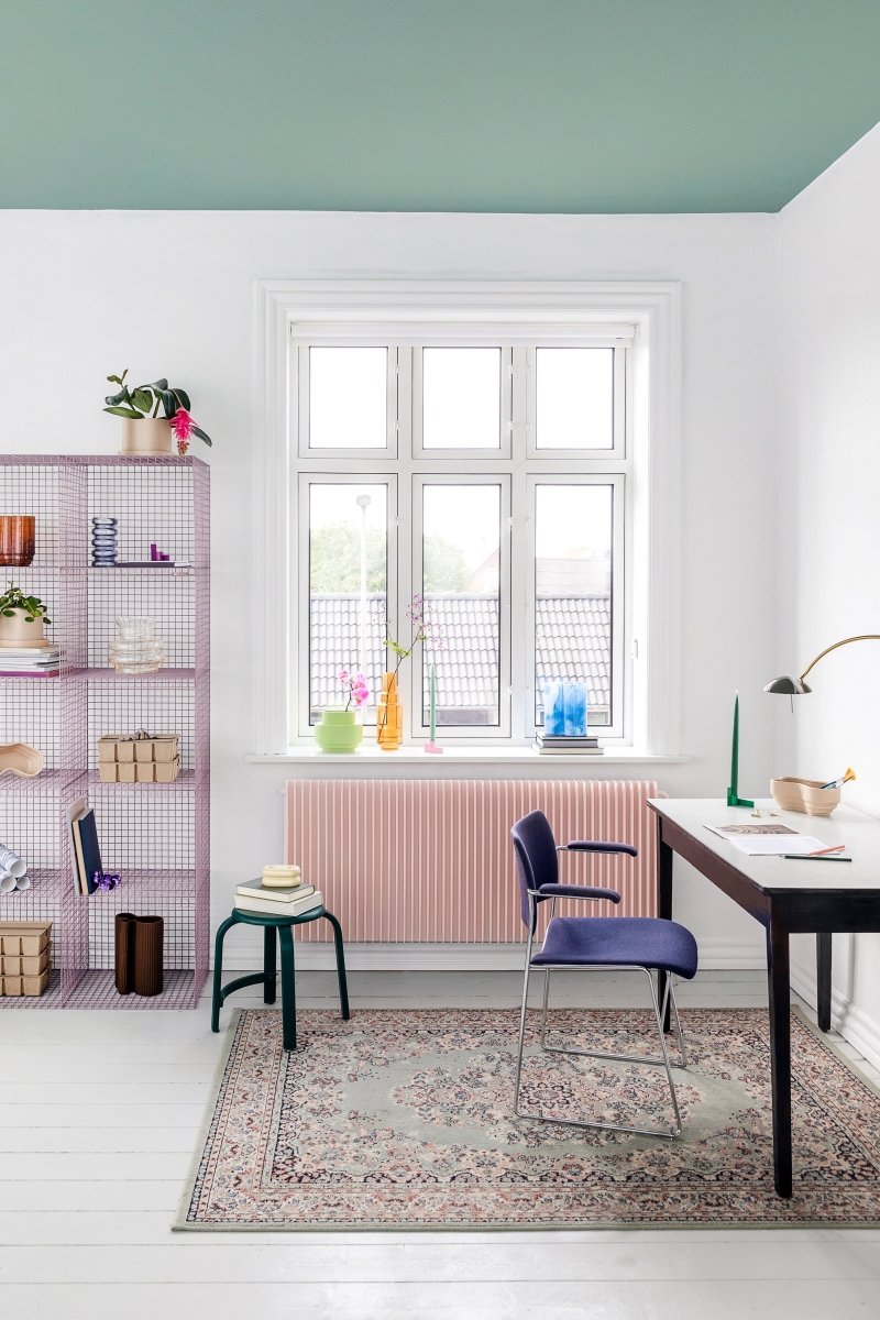 Repeat vase - blålilla H18cm