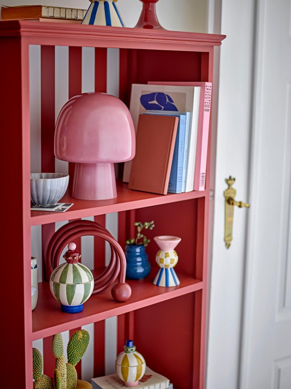 Paddy bordlampe i glass, H26,5 - Rosa