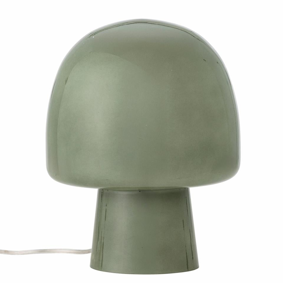 Paddy bordlampe i glass, H26,5 - Grønn