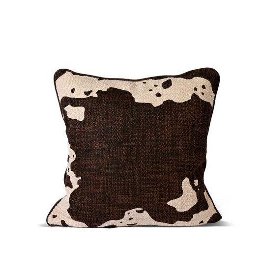Pute Anima Cow 50x50cm - Brun