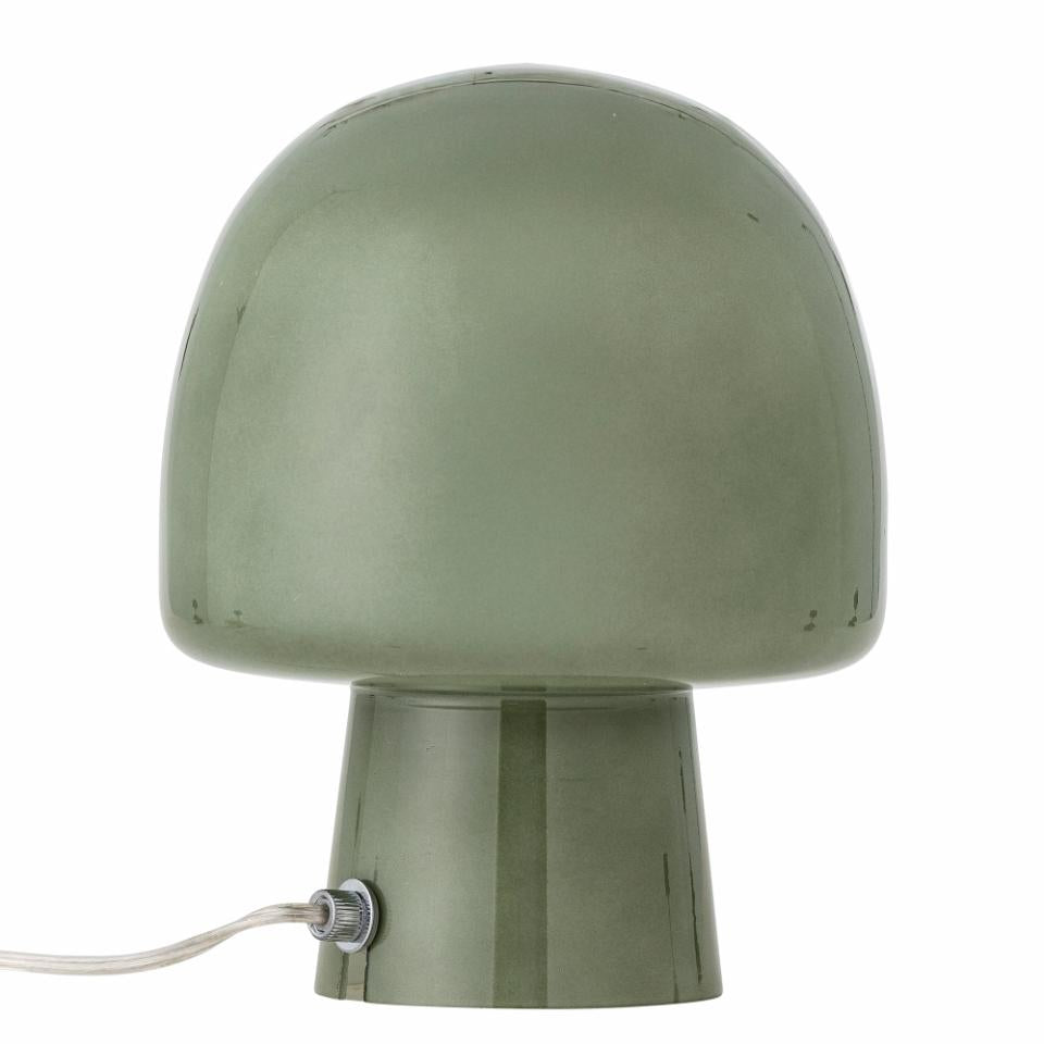 Paddy bordlampe i glass, H26,5 - Grønn