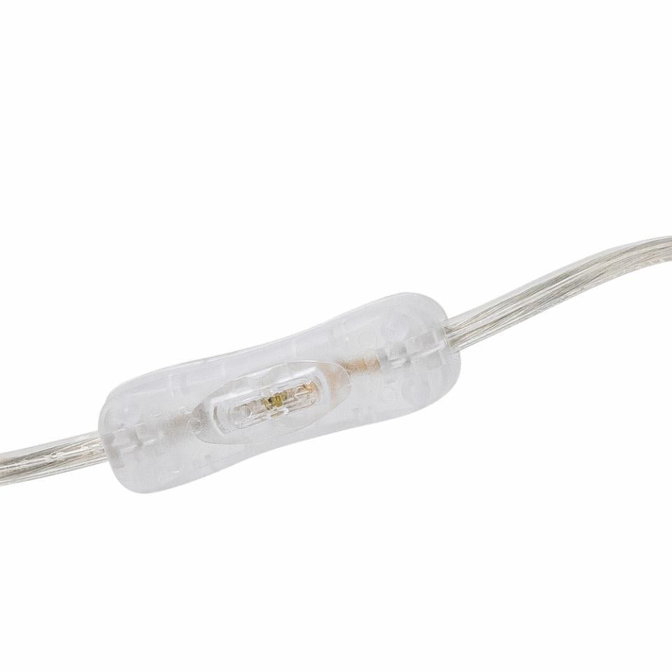 Paddy bordlampe i glass, H26,5 - Rosa