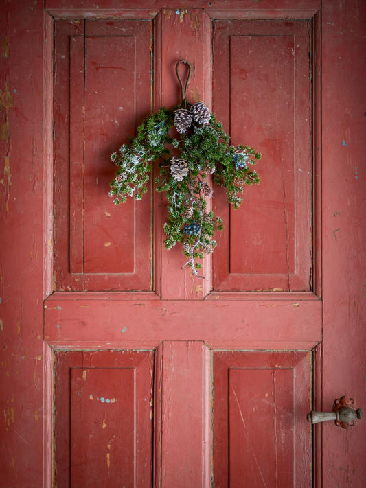 Cedar dekorasjon - Kunstige blomster - Grønn