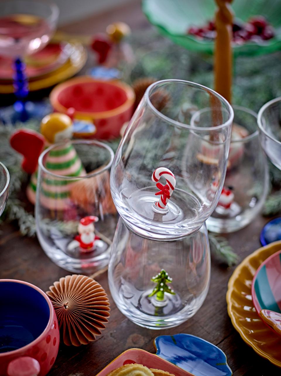 Misa drikkeglass 560ml - Julenissens ben