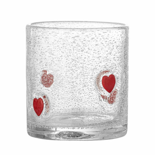 Debra drikkeglass 370ml - Hjerter