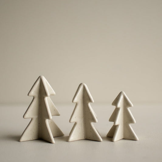 Winter tree Small H7cm - Vanilla