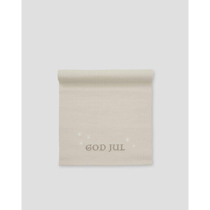 Christmas løper - Offwhite