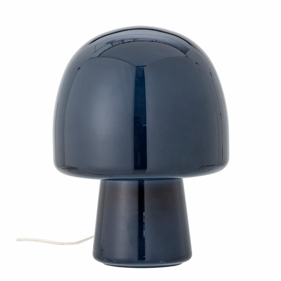 Paddy bordlampe i glass, H26,5 - Blå