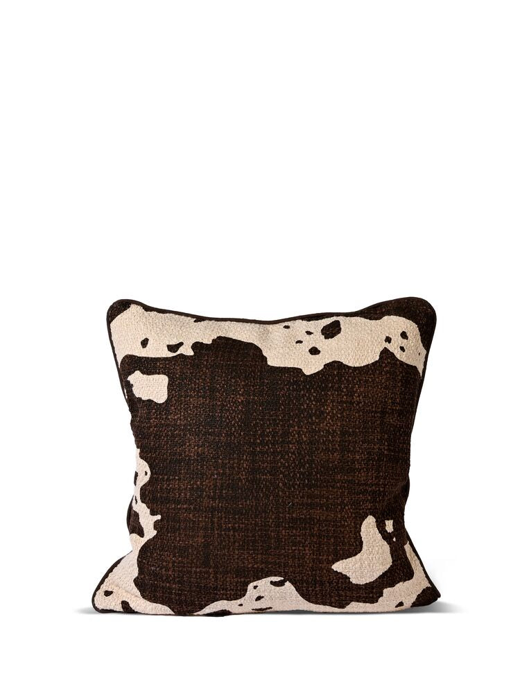 Pute Anima Cow 50x50cm - Brun
