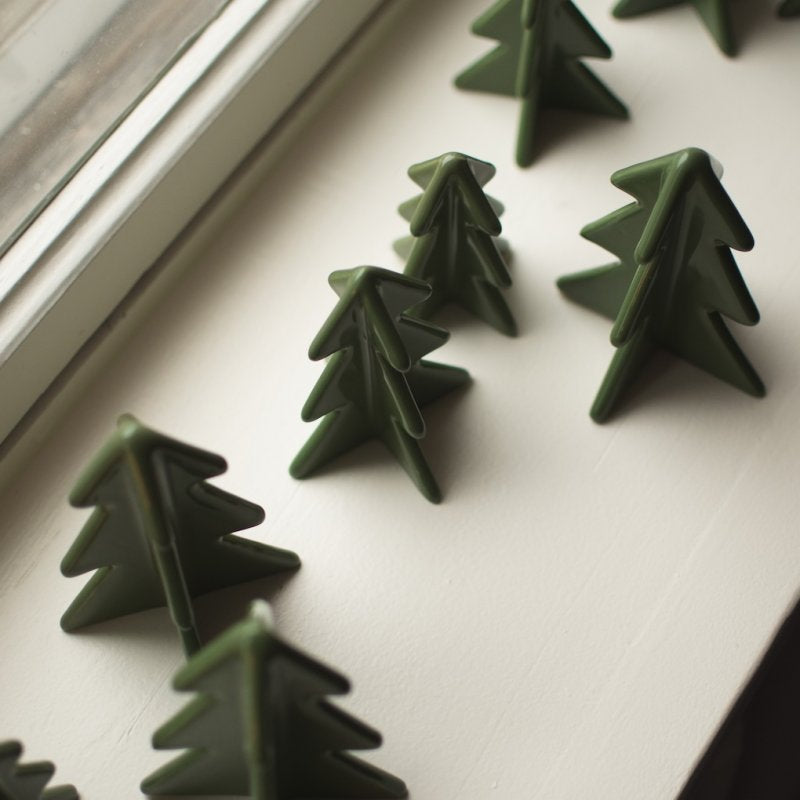 Winter tree Medium H8cm- Grønn