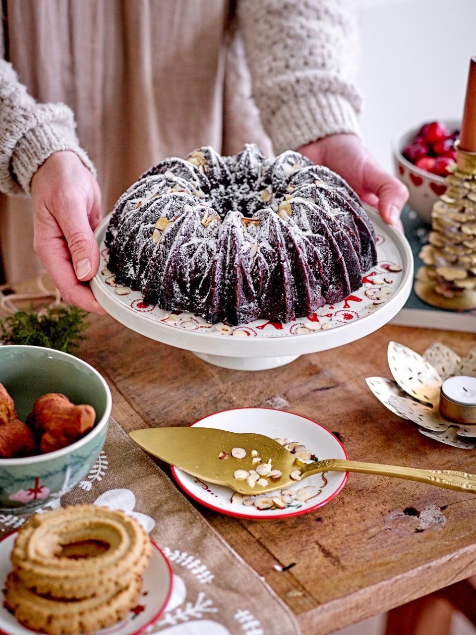 Yule skål Ø14cm - Natur