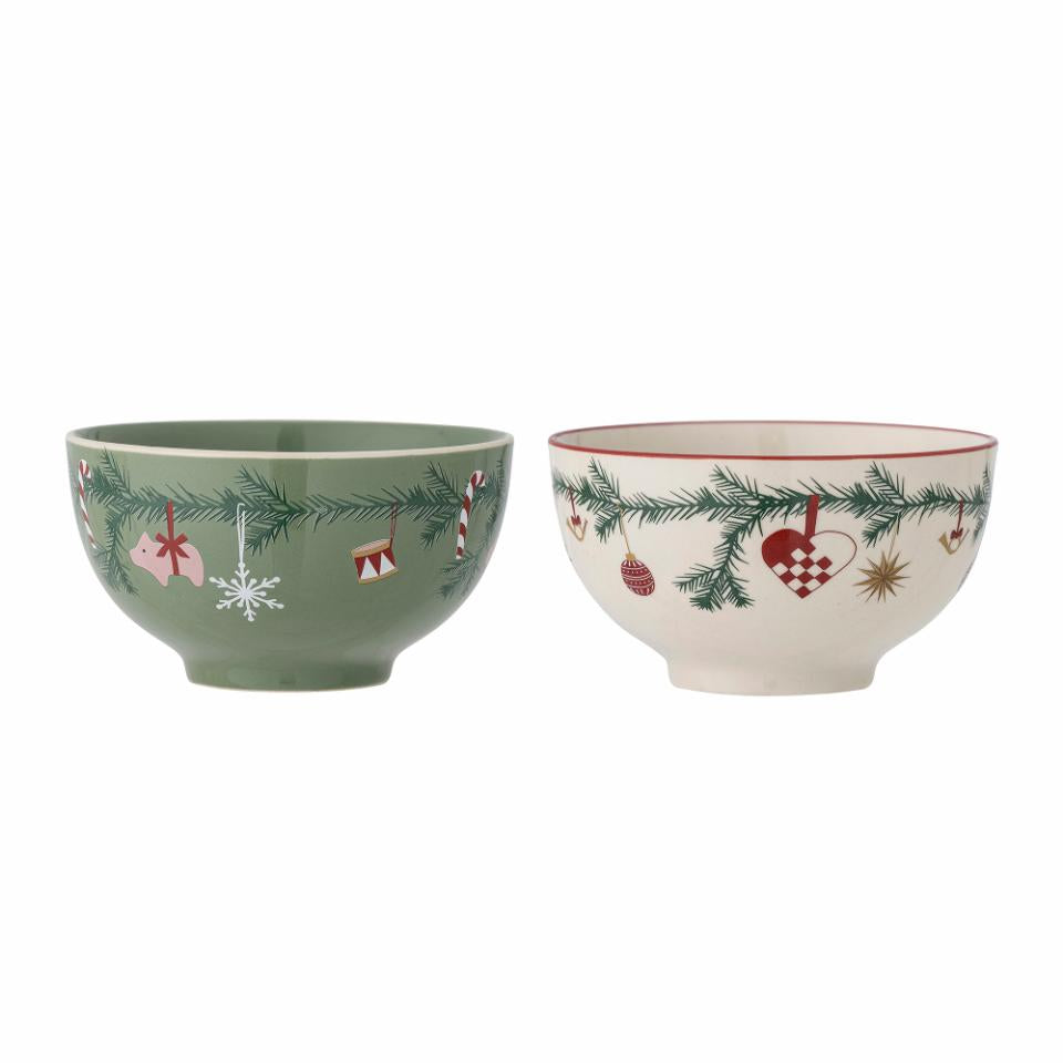 Yule skål Ø14cm - Natur