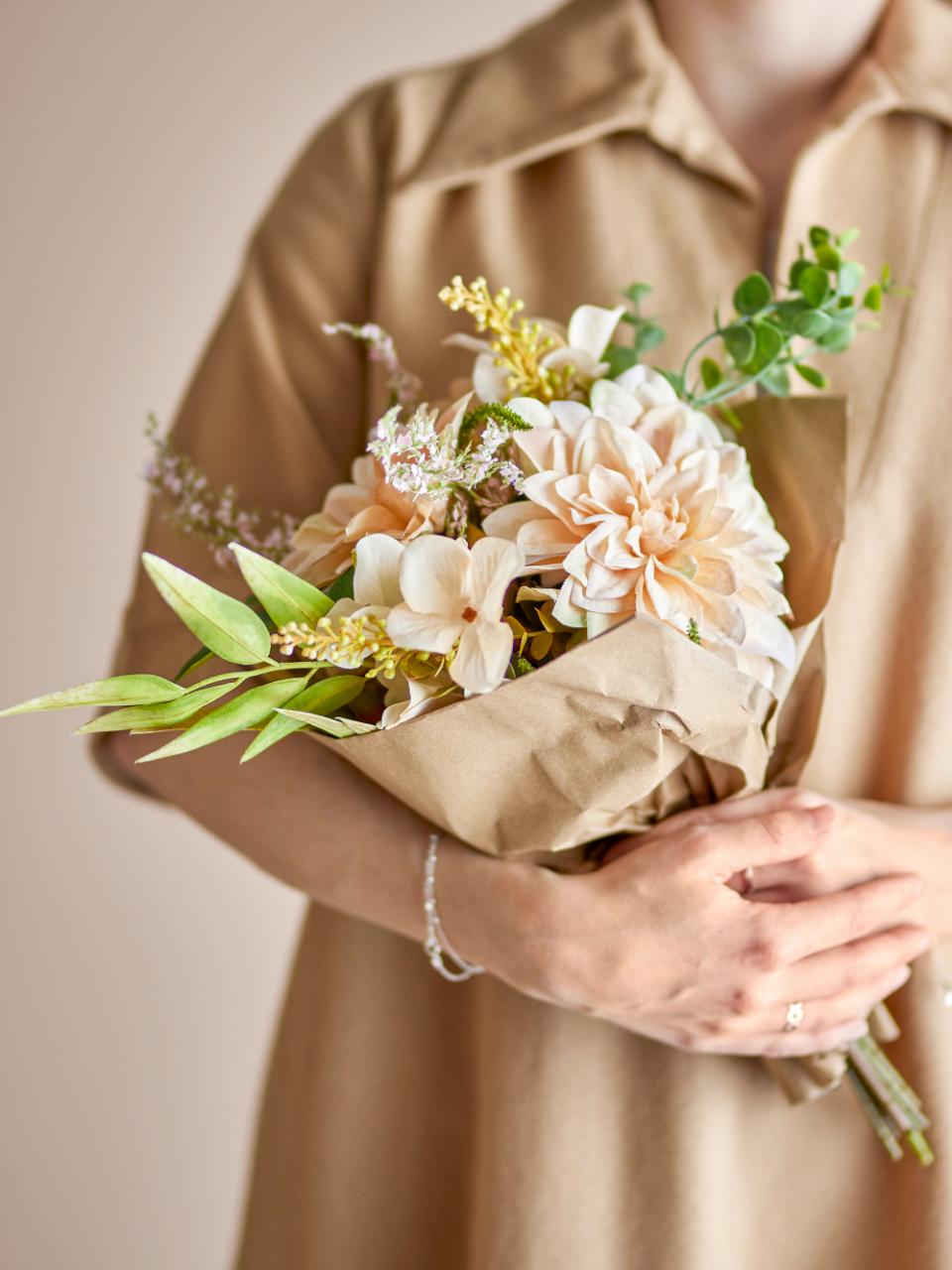 Glow Bukett, Kunstige Blomster - Natur