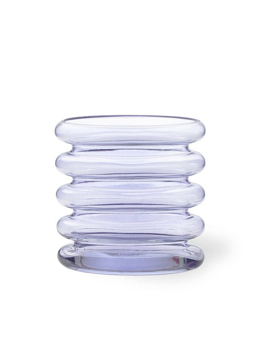 Repeat vase - blålilla H18cm
