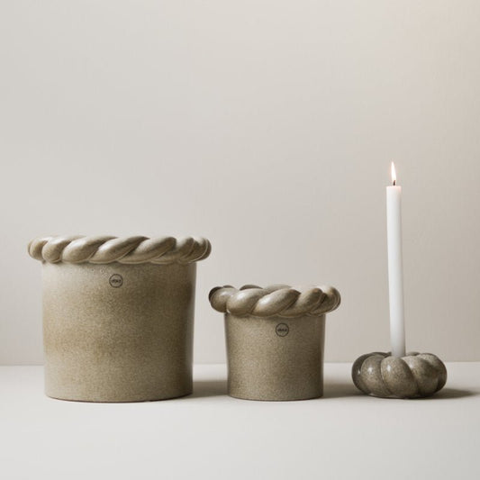 Twine Blomsterpotte Small Ø14-19,5cm - Beige